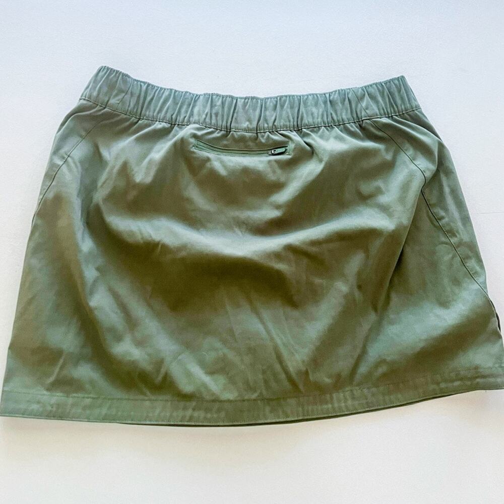 North Face Womens Never Stop Wearing Tennis Skirt Skort Preppy Green XL Athletic - Picture 6 of 8